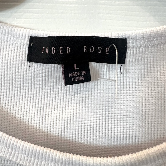 Women’s large crop top sleeveless rouge siding - Picture 4 of 4